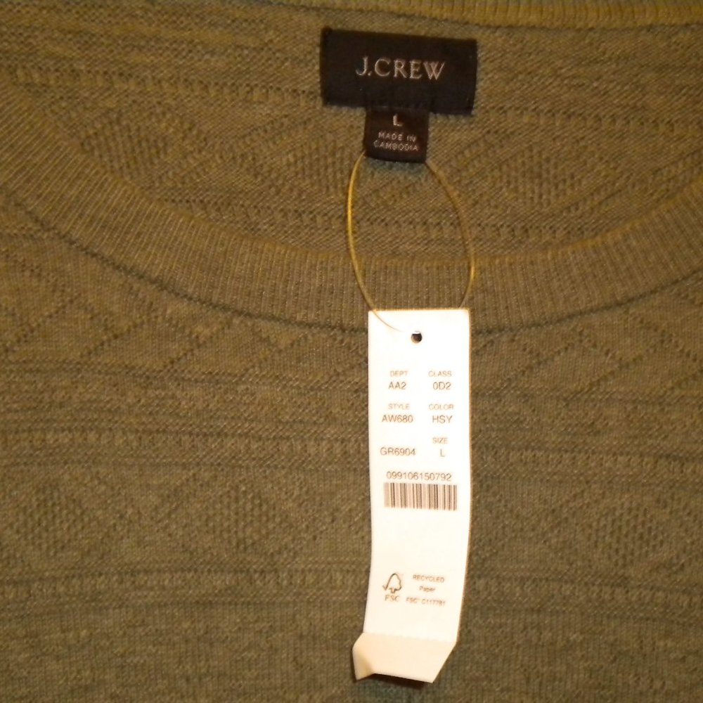 J CREW MEN'S TOP